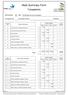 Mark Summary Form. Tulospalvelu. 607 Skill Koneenasennus ja kunnossapito. Competitor No Competitor Name Member