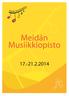 Meidän musiikkiopisto uusi tapahtumaviikko