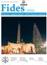 Fides. Katolinen hiippakuntalehti 14/2007 Katolskt stiftsblad. 70. vuosikerta ISSN 0356-5262. Seurakuntaneuvostojen