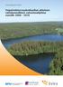 Eviran julkaisuja 18/2007. Ympäristöterveydenhuollon yhteinen valtakunnallinen valvontaohjelma vuosille 2008-2010