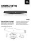 CINEMA SB100 aktiivinen soundbar -kaiutin