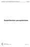 LIIKENNE- JA VIESTINTÄMINISTERIÖN JULKAISUJA 39/2007. Kaukoliikenteen peruspalvelutaso