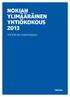 NOKIAN YLIMÄÄRÄINEN YHTIÖKOKOUS 2013 YHTIÖKOKOUSMATERIAALI