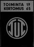 TOIMINTA 19 KERTOMUS 65