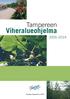 Tampereen. Viheralueohjelma. Yhdyskuntapalvelut 2005