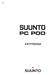 1. SUUNTO PC PODIN ESITTELY 2. SUUNTO-OHJELMISTOJEN ASENTAMINEN 3. SUUNTO PC POD -LAITTEEN KYTKEMINEN