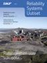 Reliability Systems. Uutiset. Rullalaakerien uusi sukupolvi s. 20. Käyttövarmuuden kehitystä Norilsk Nickelillä s. 3