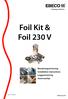 Foil Kit & Foil 230 V