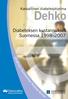 Kansallinen diabetesohjelma. Diabeteksen kustannukset Suomessa 1998 2007