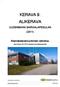 KERAVA 9. ALIKERAVA UUDENMAAN SAIRAALAPESULAN (2311) Asemakaavamuutoksen selostus, joka koskee 26.5.2015 päivättyä asemakaavakarttaa KERAVAN KAUPUNKI