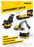 UUTUUDET 2015. EC204 Parannettu harjalaite. Irrotettava koura engcon Positioning System