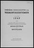 TOIMINTAKERTOMUS. vuodelta 1949. sekä vuoden 1950 sääntömääräisen LIITTONEUVOSTON KOKOUKSEN ASIALUETTELO EIITYSLISTA HELSINGISSÄ 1950