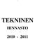 TEKNINEN HINNASTO 2010-2011