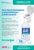 19,- Lokakuu 2015 Tarjoukset voimassa 31.10.2015 saakka. Uusi täysin biologinen saniteettitilojen puhdistusaine TARJOUSLEHTI.