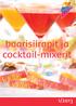 baarisiirapit ja cocktail-mixerit