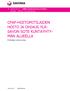 CPAP-HOITOPOTILAIDEN HOITO JA OHJAUS YLÄ- SAVON SOTE KUNTAYHTY- MÄN ALUEELLA