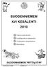 SUODENNIEMEN XVI KESÄLEHTI 2010