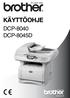 KÄYTTÖOHJE DCP-8040 DCP-8045D. Version B