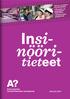 Insinööri- tieteet. Tekniikan suunnannäyttäjäksi. Aalto-yliopisto Insinööritieteiden korkeakoulu. Kone- ja rakennustekniikka