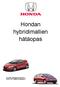 Hondan hybridimallien hätäopas