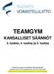 TEAMGYM KANSALLISET SÄÄNNÖT. 3. luokka, 4. luokka ja 5. luokka