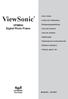 ViewSonic. VFM886 Digital Photo Frame. - User Guide. - Guide de l utilisateur. - Bedienungsanleitung. - Guía del usuario.