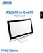 ASUS All-in-One PC. P1801 Series. Käyttöopas. Suomi