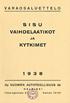 VARAOSALUETTELO SISU VAIHDELAATIKOT KYTKIMET. Oy SUOMEN AUTOTEOLLISUUS Ab. Fleminginkatu 2 Vaihde 70101