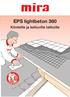 EPS lightbeton 360. Kiinteille ja kelluville lattioille