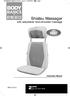 IB-BBB450EUSwedFin-0212-01_Layout 1 07/02/2012 14:45 Page 1. Shiatsu Massager. with adjustable neck/shoulder massage. Instruction Manual BBB-450-EU