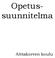 Opetus- suunnitelma. Aittakorven koulu