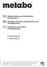 Betriebsanleitung und Ersatzteilliste Kreiselpumpen. Operating Instructions and Spare Parts List Centrifugal Pump