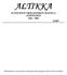 ALTIKKA. AUTOLIITON TIKKAKOSKEN OSASTO ry JÄSENLEHTI 1965-2007 3/2007