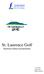 St. Laurence Golf Kenttien kehityssuunnitelma