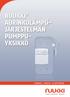 RUUKKI AURINKOLÄMPÖ- JÄRJESTELMÄN PUMPPU- YKSIKKÖ