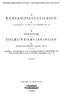 SUOM EN VIRALLINEN TILASTO - FINLANDS OFFICIELLA STATISTIK KANSAKOULULAITOS LUKUVUONNA 1931-32 X STATISTIK ÖVER FOLKSKOLVÄSENDET LÄSÅRET 1931-32