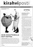 kirahviposti 3/2004 maaliskuu Järjestöjä kuultava hankehallinnon uudistuksessa kehitysyhteistyön palvelukeskuksen uutislehti