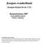 Jesajan evankeliumi. (Jesajan kirjan luvut 1-12) Raamattuloma 2007 Kansanlähetysopisto Pirkko Valkama