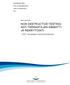 NON DESTRUCTIVE TESTING: NDT-TARKASTAJAN AMMATTI JA REKRYTOINTI