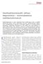 Keuhkoahtaumatauti (chronic obstructive. Keuhkoahtaumataudin varhaisdiagnostiikka. tulehdustutkimuksiin. Katsaus. Taudin kehittyminen ja eteneminen