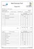 Mark Summary Form. Taitaja 2012. Skill Number 604 Skill Laborantti. Competitor Name