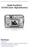 Kodak EasyShare CX7430 Zoom -digitaalikamera Käyttöopas