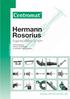 Centromat. Hermann Rosorius. Ingenieurbüro GmbH. centromat. Erikoistyökalut putkien, laitteistojen ja säiliöiden rakentamiseen. www.centromat.