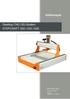 Aloitusopas. Desktop CNC-/3D-System STEPCRAFT 300 / 420 / 600. Alkuperäiset ohjeet: