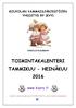 TOIMINTAKALENTERI TAMMIKUU - HEINÄKUU 2016