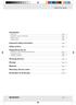 Table of Contents. Introduction Proper use...page 6 Description of parts and features...page 7 Delivery scope...page 7 Technical data...