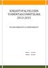 KIRJASTOPALVELUJEN TOIMINTASUUNNITELMA 2013-2015