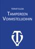 TERVETULOA TAMPEREEN VOIMISTELIJOIHIN