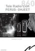 Tele Radio Lion PERUS- OHJEET FINNISH/ SUOMI IM-860-RX010-A06-FI