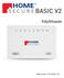 HomeSecure HS-BASIC-V2 Käyttöopas: 03-11-2015. Sisällysluettelo